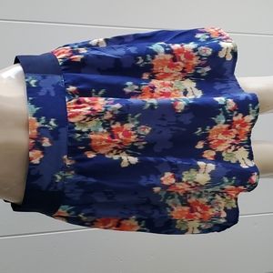 JOE B Women's Multi-colored Mini Skirt Size Large